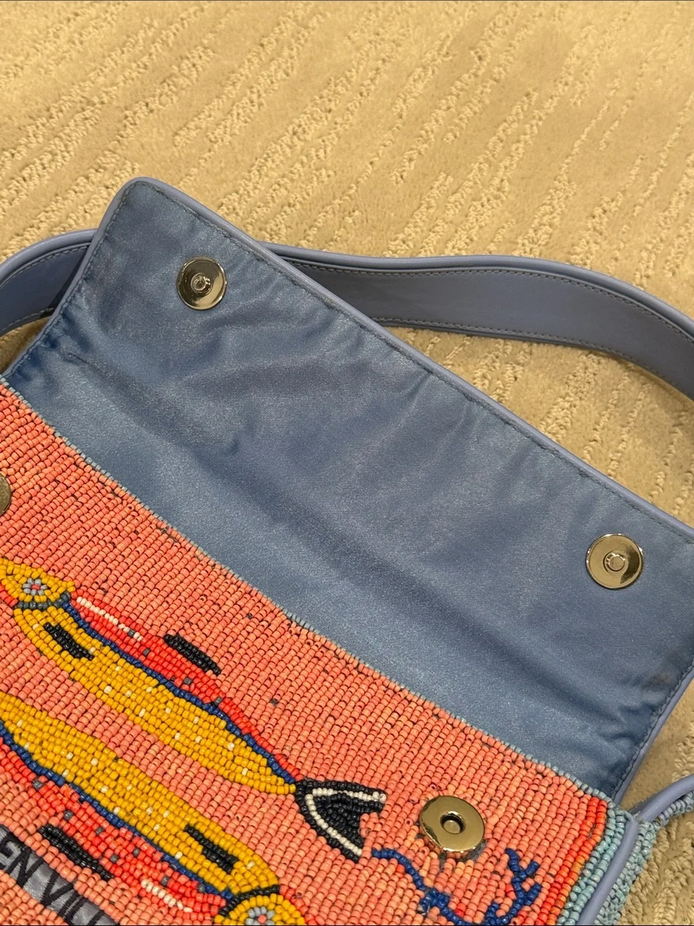 Staudines Beaded Shoulder Bag